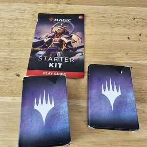 Magic The Gathering Starter Kit Learn to Play Open Box Not Complete Used
